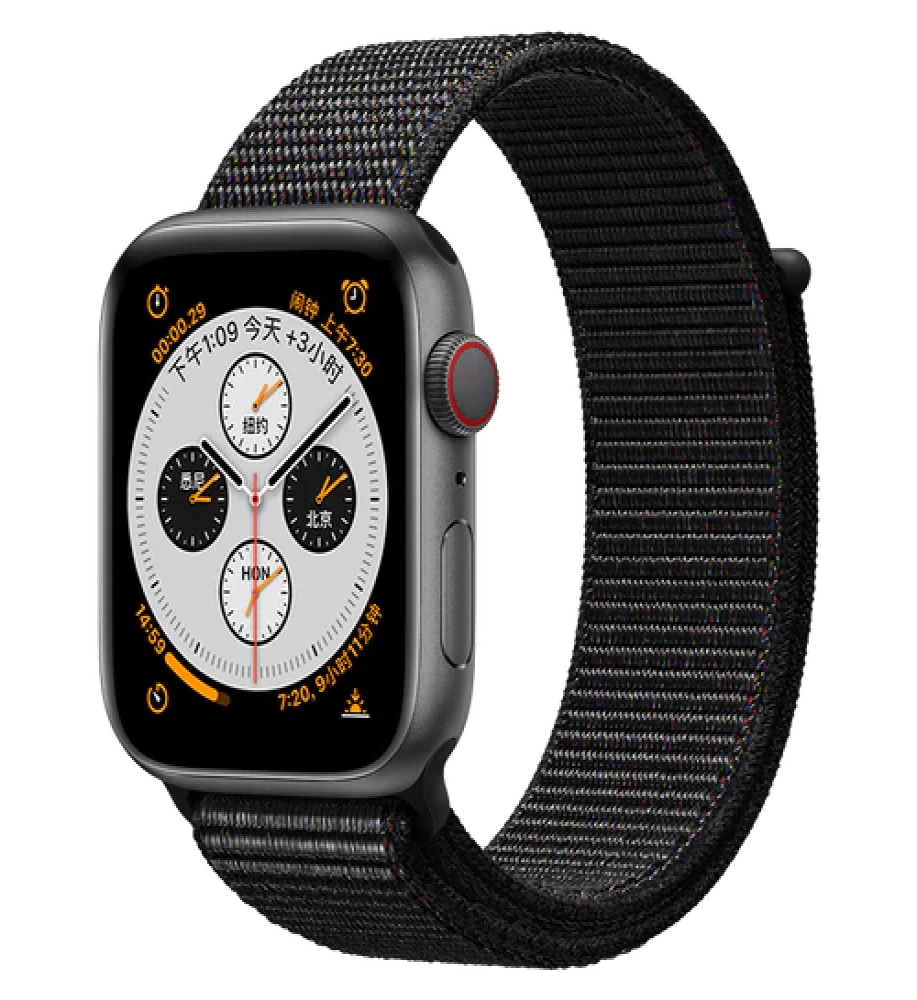  Coteci Magic Tape Loop Back Watch Band For Apple Watch (38/40mm) W17 