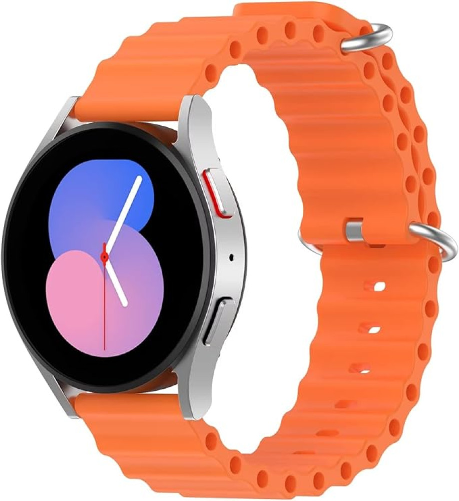  Silicone 22mm Watch Strap 