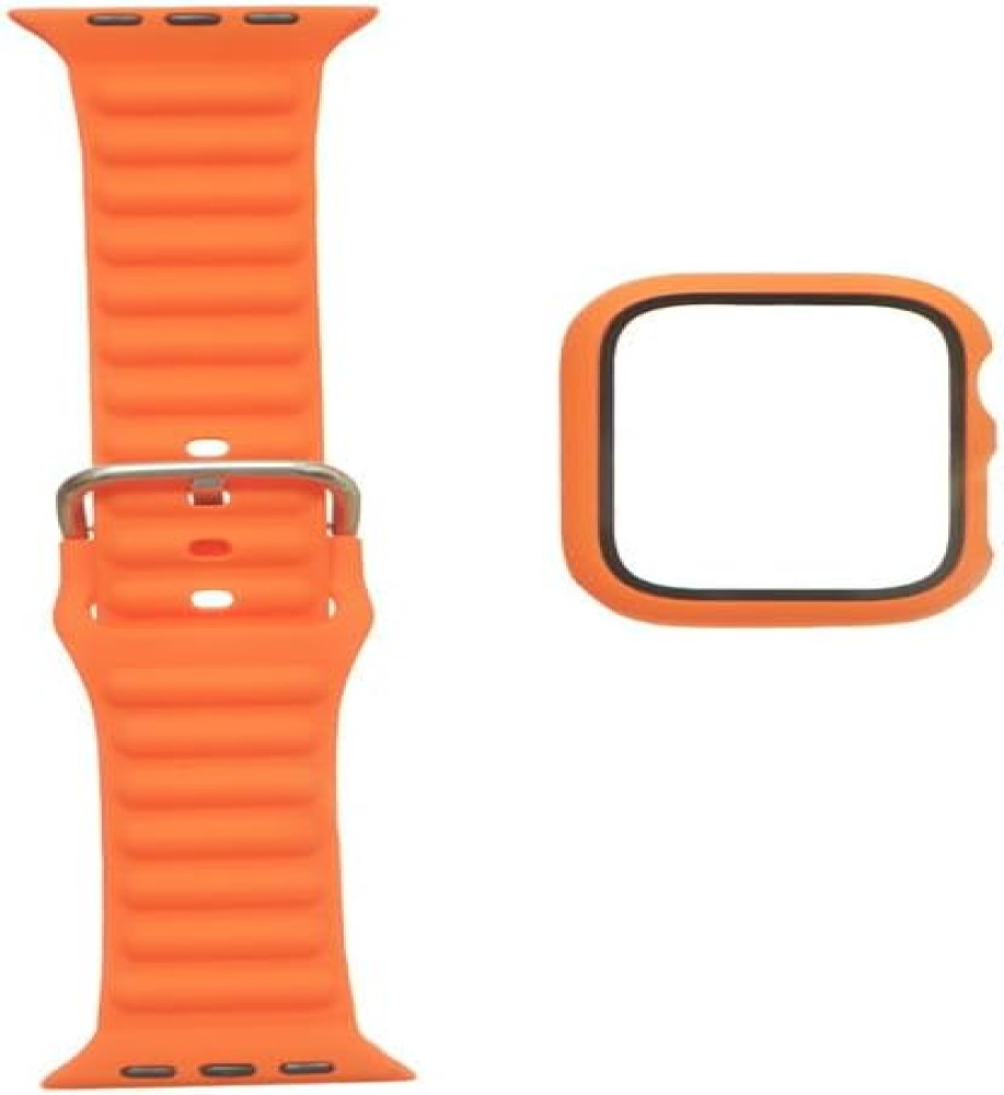  Silicone Sport Band With Plastic Cover Suitable For Smart Watches 