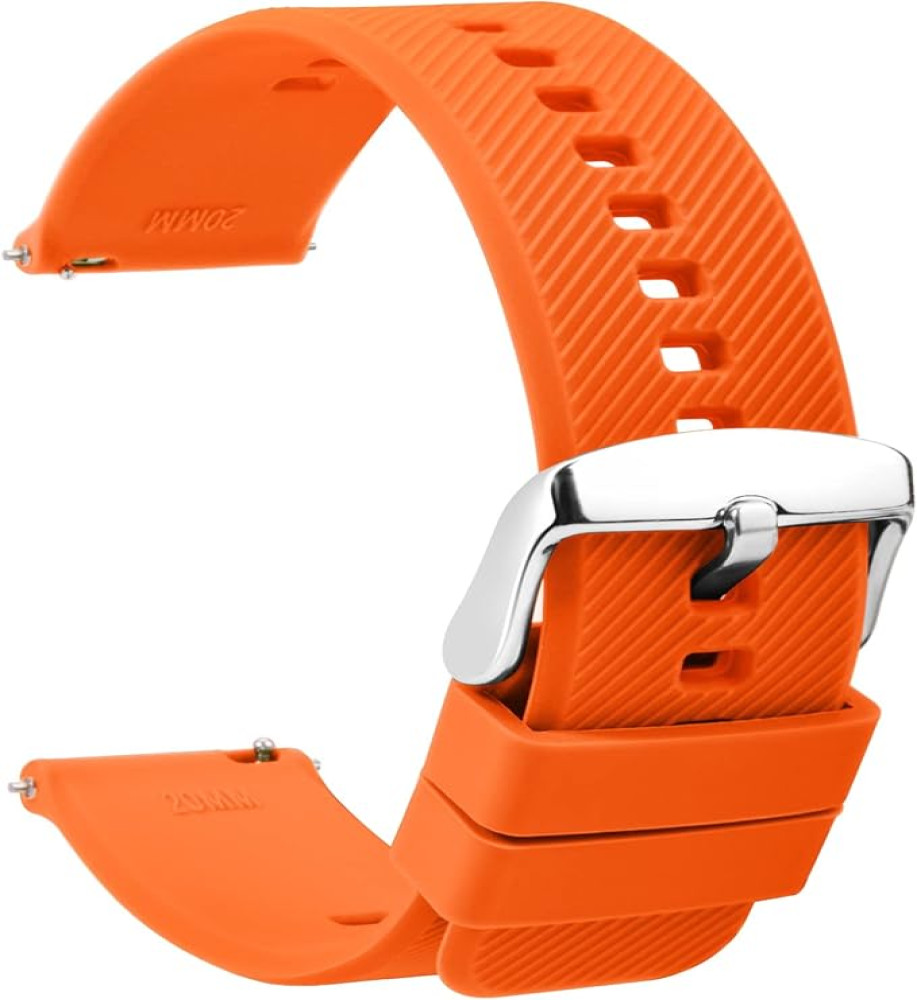  Silicone Watch Wrist Band Rubber Smartwatch 