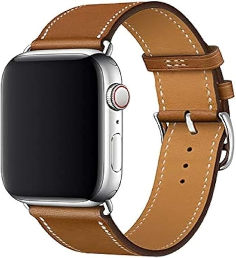  Apple Watch Band 42mm 44mm 45mm 49mm, Genuine Leather Strap 