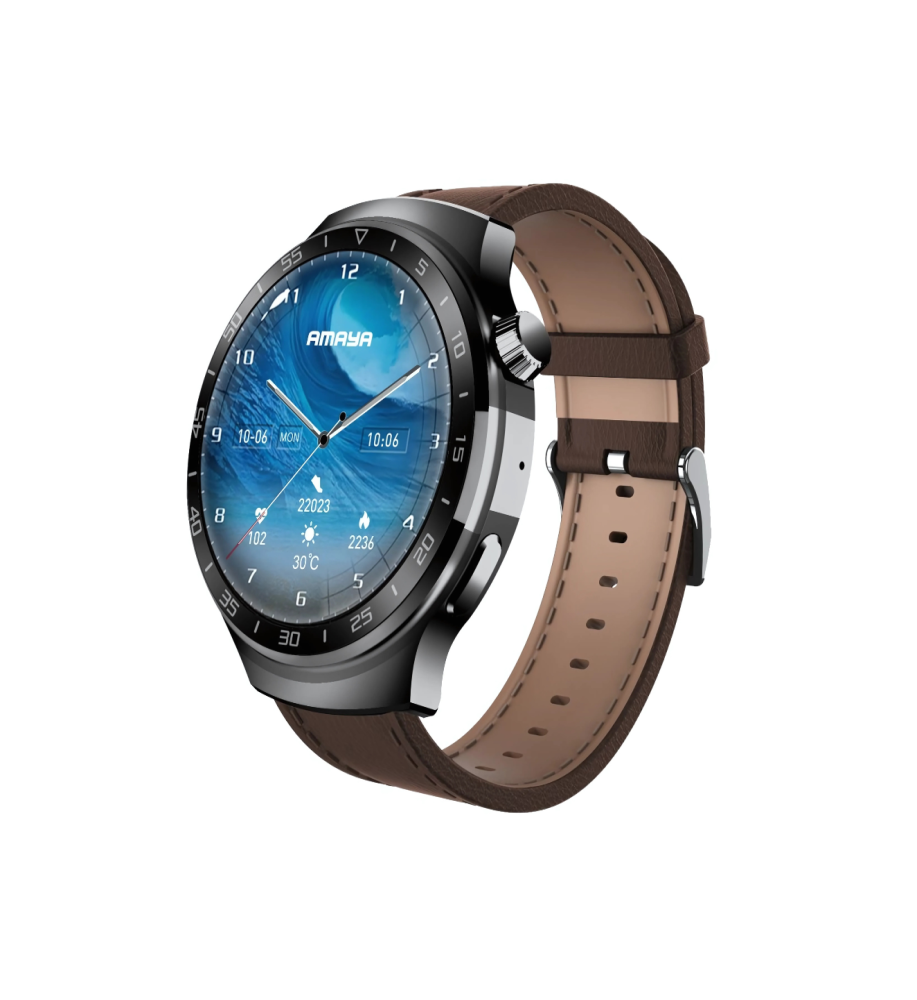  Amaya ASW-01 Smart Watch + Free Screen Protector Gift 