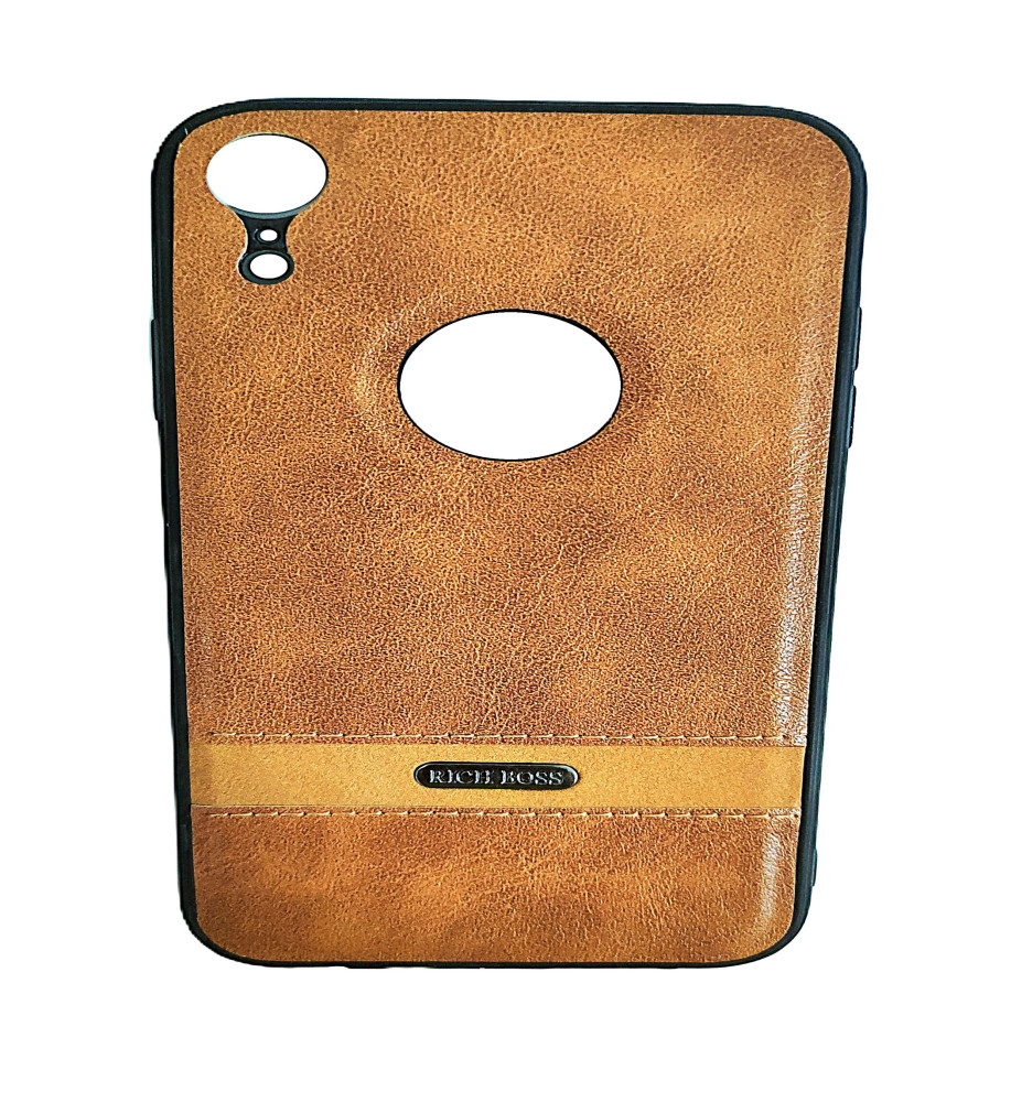  Rich Boss Leather Protective Case for Iphone XR 