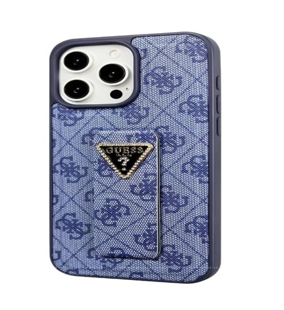  Guess Protective Case with a Luxurious Touch, Elegance and Durability with a Smart Grip, Drop Protection, Stylish Raised Crystal Logo, Easy Installation and Non-Slip Surface for iPhone 13 