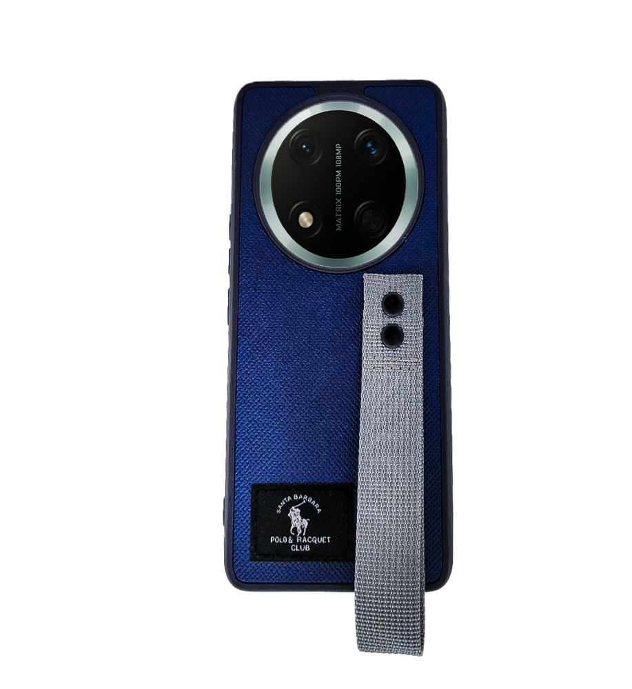  Polo Fabric Case, Luxury Design, Practical, Strong, High-Quality Polyester Texture, Scratch and Dirt-Resistant, Compatible with HONOR X9C 