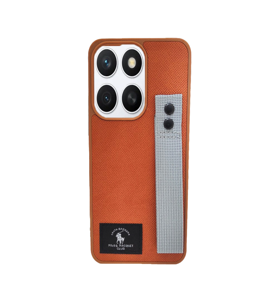  Polo Fabric Case, Luxury Design, Practical, Strong, High-Quality Polyester Texture, Scratch and Dirt-Resistant, Compatible with HONOR X7C 