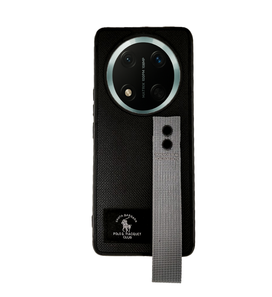  Polo Fabric Case, Luxury Design, Practical, Strong, High-Quality Polyester Texture, Scratch and Dirt-Resistant, Compatible with HONOR X9B 