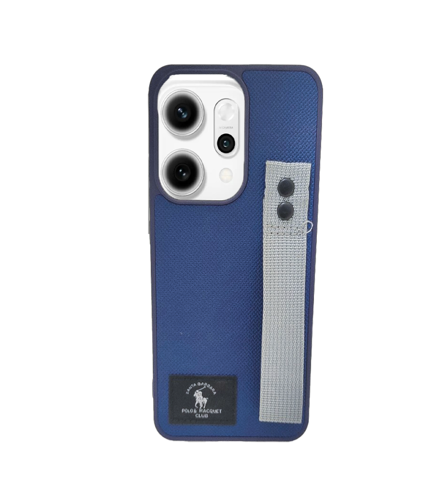  Polo Fabric Case, Luxury Design, Practical, Strong, High-Quality Polyester Texture, Scratch and Dirt-Resistant, Compatible with OPPO RENO 13F 5G 