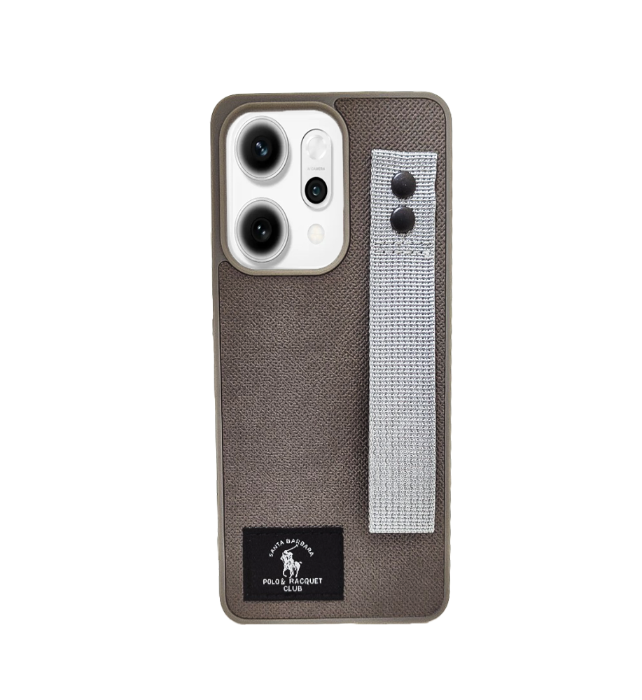  Polo Fabric Case, Luxury Design, Practical, Strong, High-Quality Polyester Texture, Scratch and Dirt-Resistant, Compatible with OPPO RENO 13F 4G 