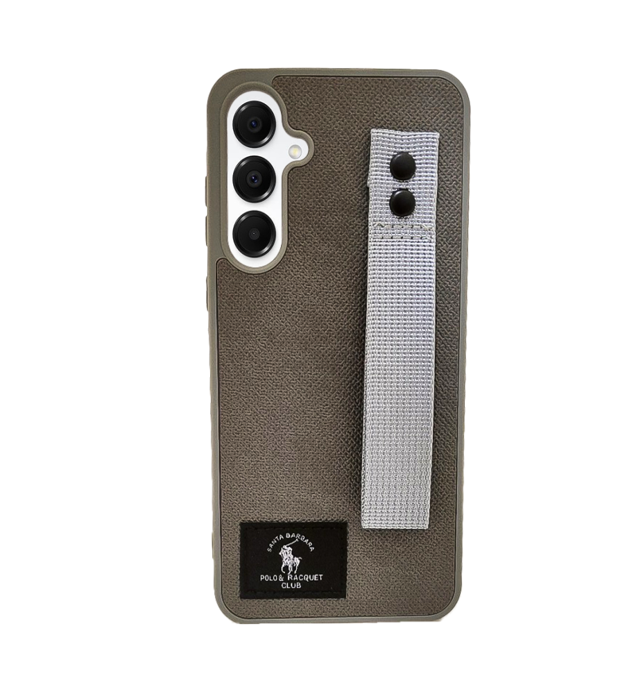  Polo Fabric Case, Luxury Design, Practical, Strong, High-Quality Polyester Texture, Scratch and Dirt-Resistant, Compatible with Samsung Galaxy A16 
