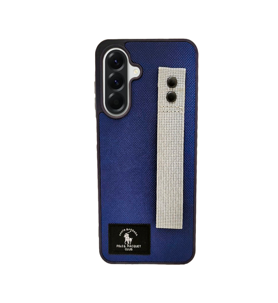  Polo Fabric Case, Luxury Design, Practical, Strong, High-Quality Polyester Texture, Scratch and Dirt-Resistant, Compatible with Samsung Galaxy A26 