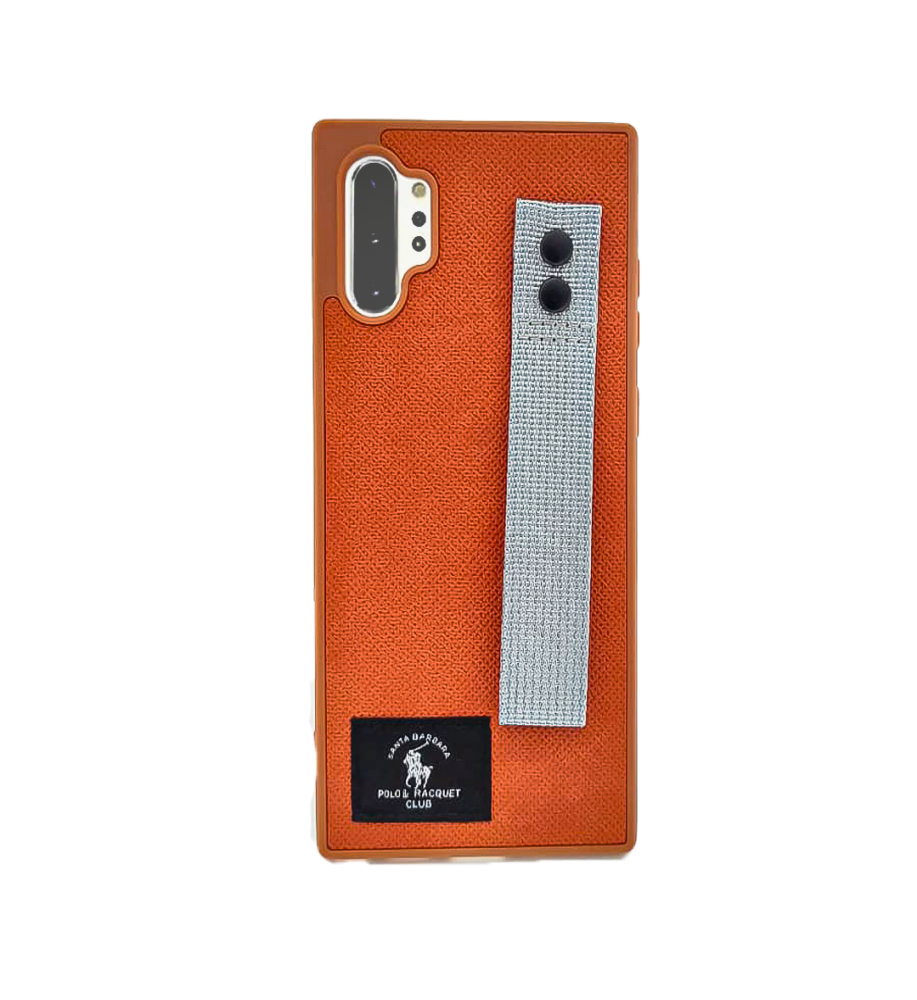  Polo Fabric Case, Luxury Design, Practical, Strong, High-Quality Polyester Texture, Scratch and Dirt-Resistant, Compatible with Samsung Galaxy Note 10 PLUS 