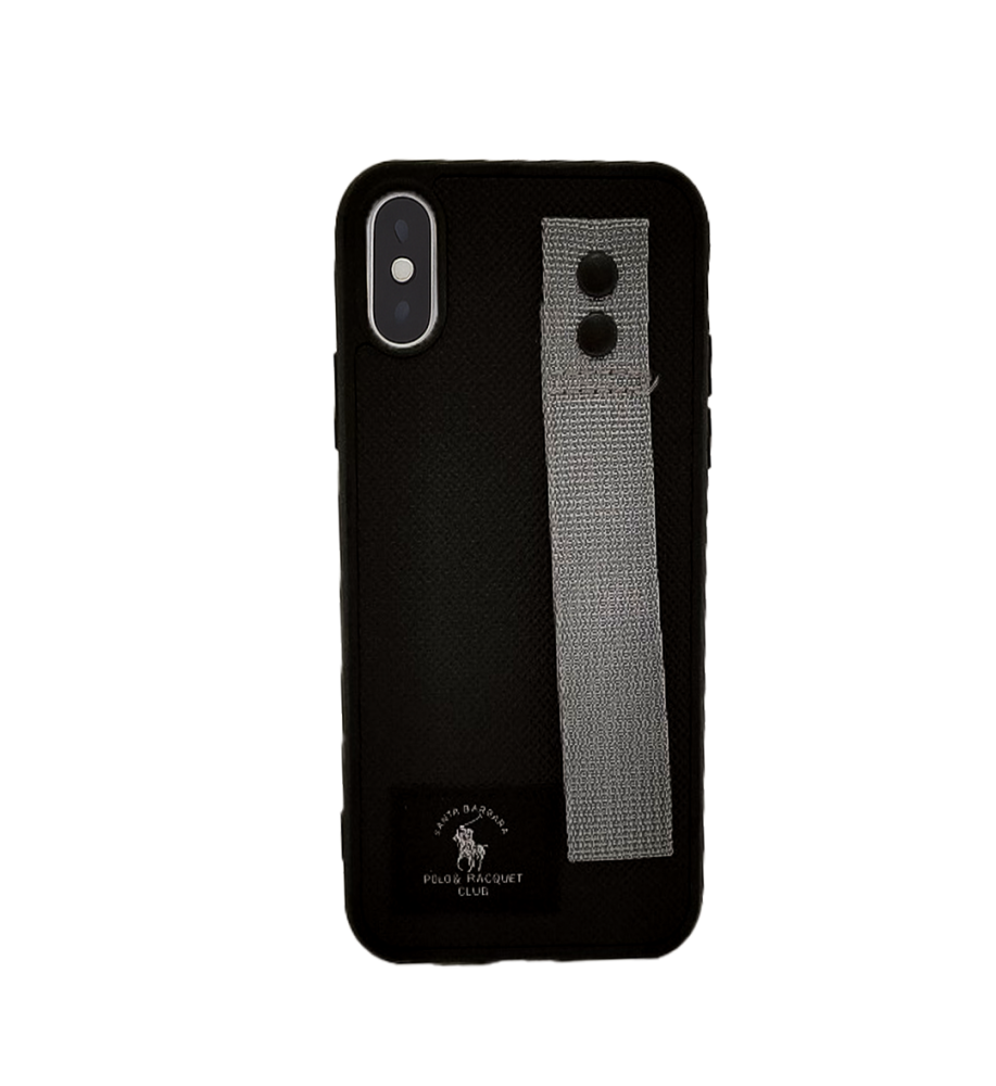  Polo Fabric Case, Luxury Design, Practical, Strong, High-Quality Polyester Texture, Scratch and Dirt-Resistant, Compatible with iPhone X. 