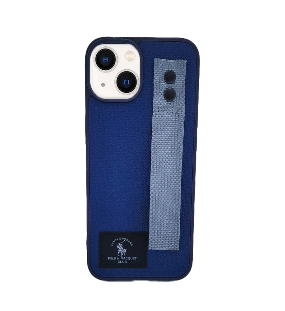  Polo Fabric Case, Luxury Design, Practical, Strong, High-Quality Polyester Texture, Scratch and Dirt-Resistant, Compatible with iPhone 15 