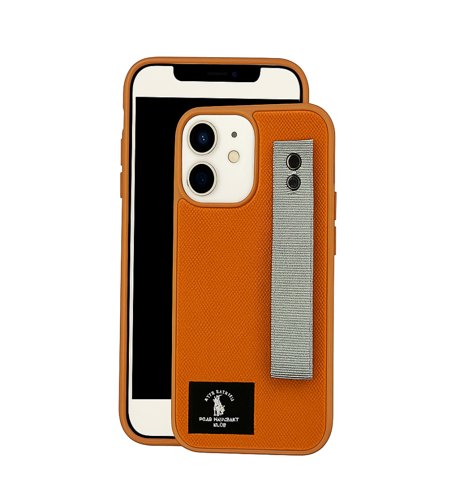  Polo Fabric Case, Luxury Design, Practical, Strong, High-Quality Polyester Texture, Scratch and Dirt-Resistant, Compatible with iPhone 12. 
