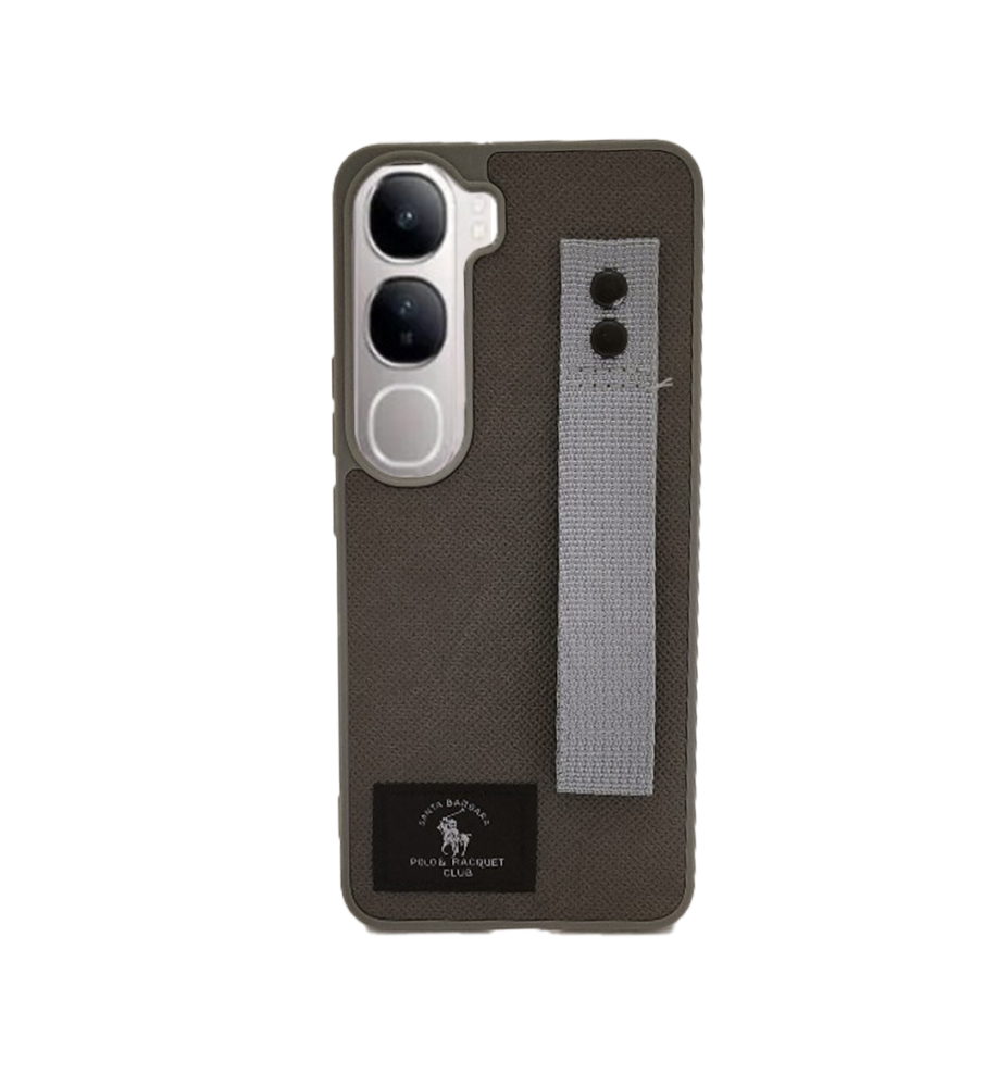  Polo Fabric Case, Luxury Design, Practical, Strong, High-Quality Polyester Texture, Scratch and Dirt-Resistant, Compatible with ViVO V40 Lite 