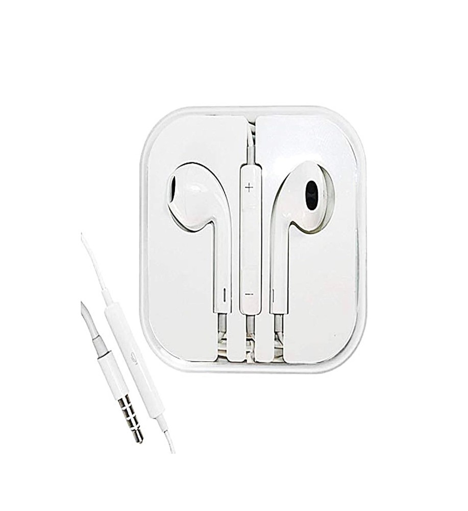  Headset Handsfree with Remote and Mic for iPhone 3.5 mm 