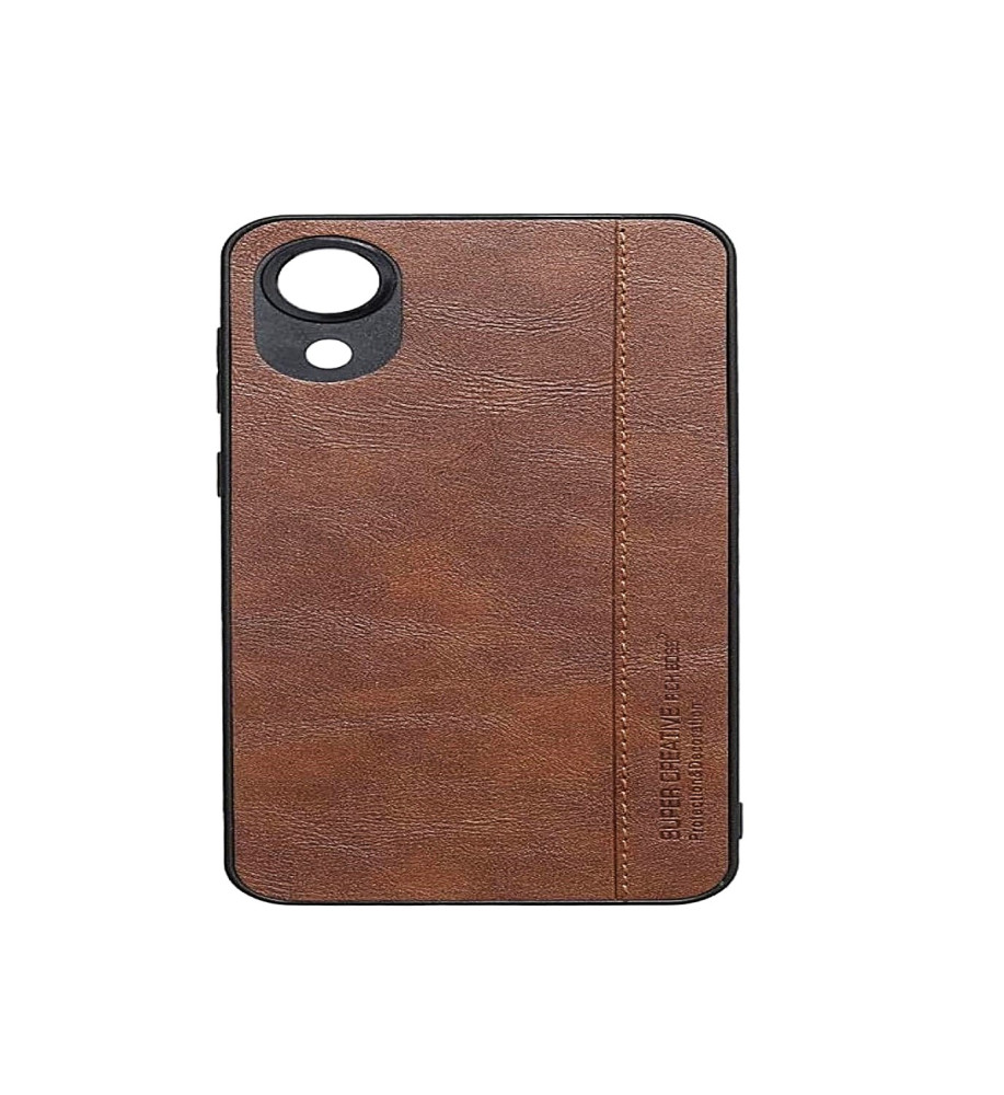  Rich Boss Leather Protective Case for Samsung A03 Core 