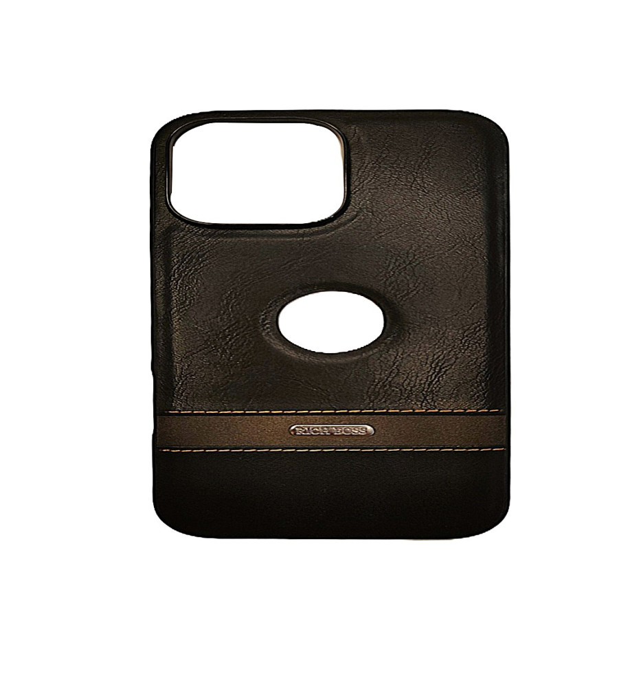  Rich Boss Leather Protective Case for Iphone 12 Pro Max 