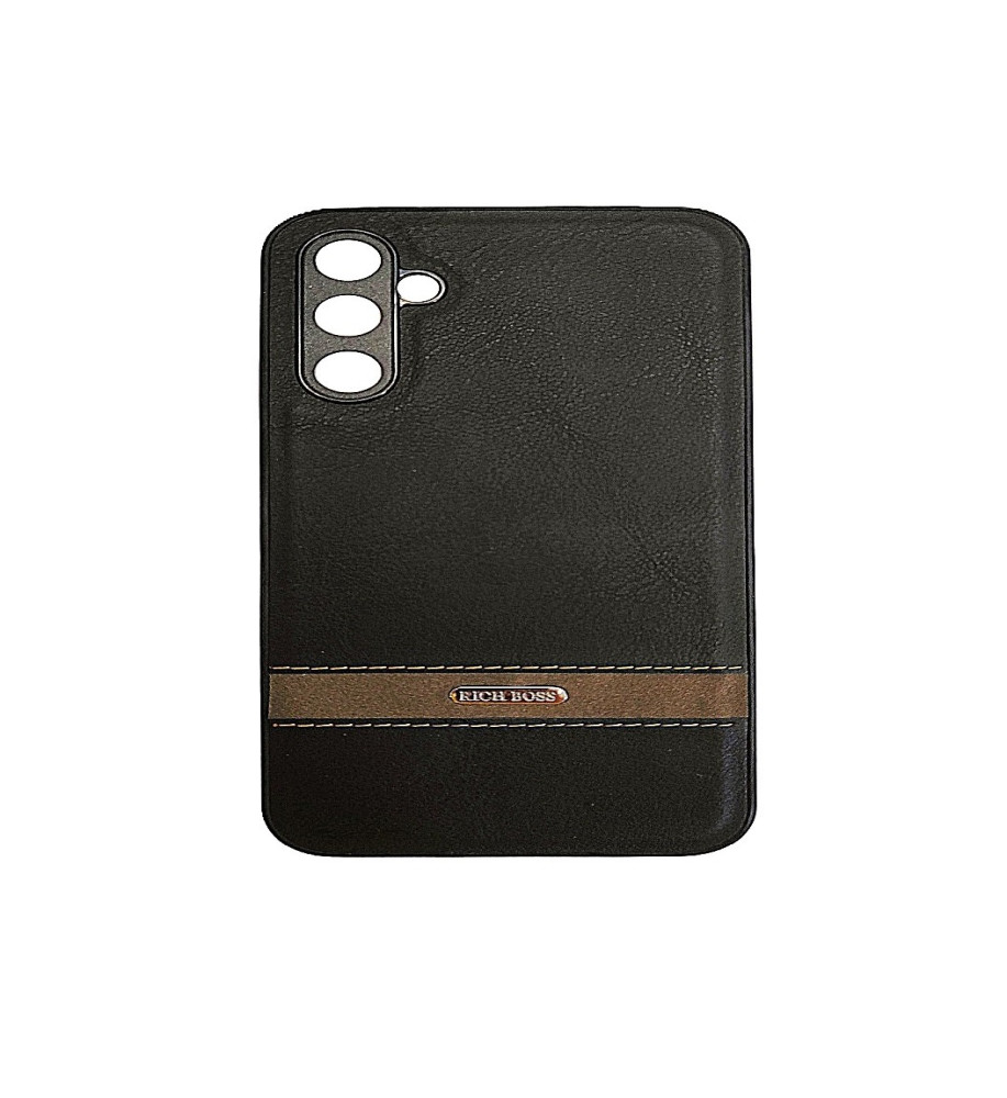  Rich Boss Leather Protective Case for Samsung A14 