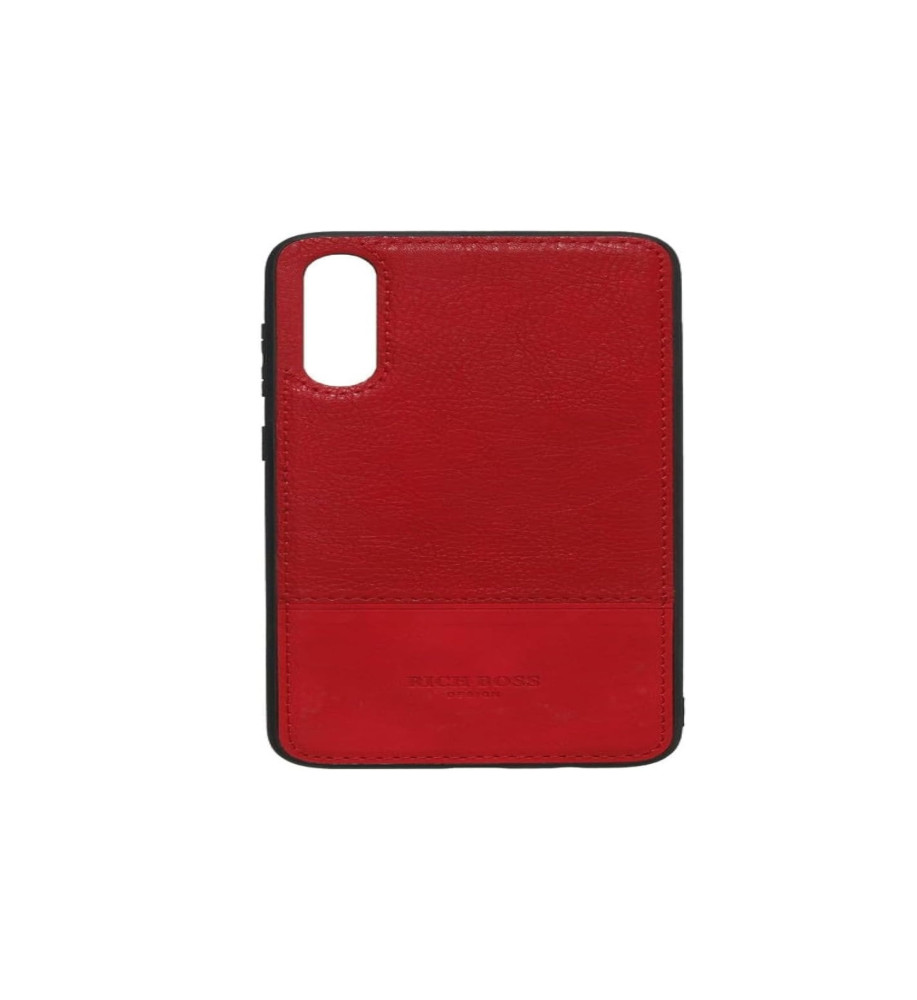  Rich Boss Leather Protective Case for Samsung A70 