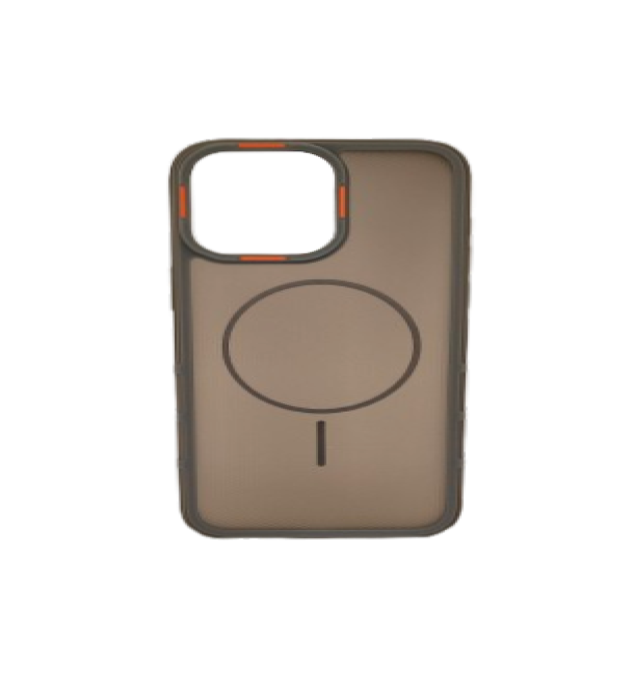  A strong and elegant protective case with magnetic charging, shock-resistant, anti-fingerprint, with elegant transparency and a prominent frame in a chic color to protect the camera and screen, compatible with iPhone 12 Pro. 