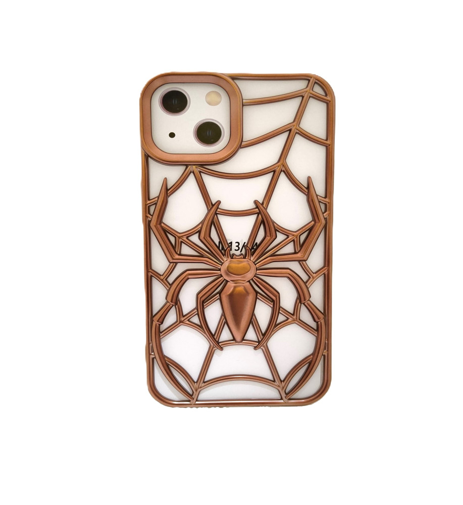  3D Spider Web Hollow Silicone Protective Case for Heat Reduction and Anti-Fingerprint for IPHONE 11 