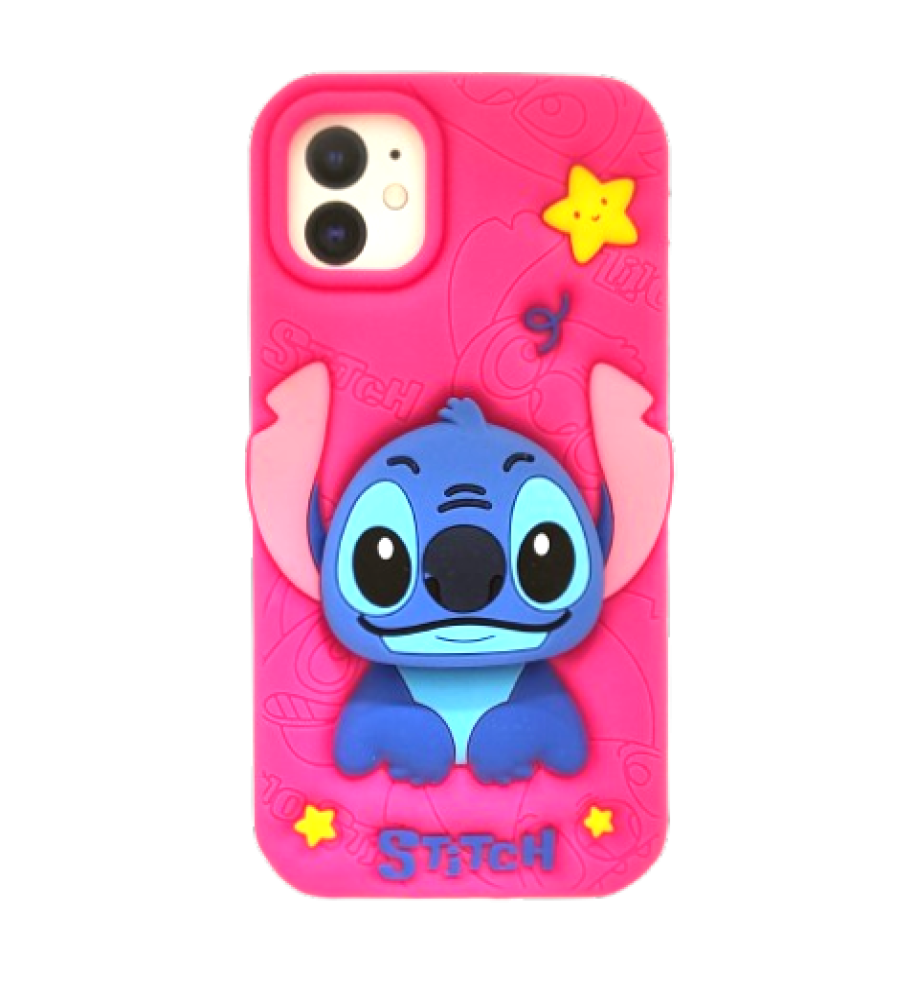 Silicone Case with Pop Socket Shockproof Protection with 3D Stitch Patterns Compatible with iPhone 11 (stitch)   Silicone Case with Pop Socket Shockproof Protection with 3D Stitch Patterns Compatible with iPhone 11 (stitch)