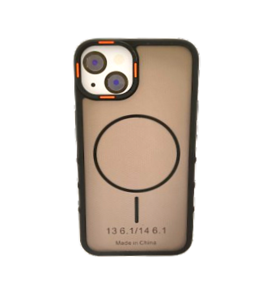 A strong and elegant protective case with magnetic charging, shock-resistant, anti-fingerprint, with elegant transparency and a prominent frame in a chic color to protect the camera and screen, compatible with iPhone 13.   A strong and elegant protective case with magnetic charging, shock-resistant, anti-fingerprint, with elegant transparency and a prominent frame in a chic color to protect the camera and screen, compatible with iPhone 13.