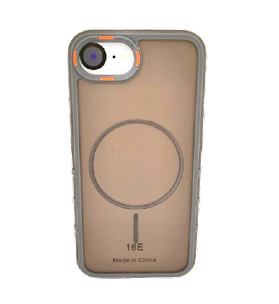 A strong and elegant protective case with magnetic charging, shock-resistant, anti-fingerprint, with elegant transparency and a prominent frame in a chic color to protect the camera and screen, compatible with iPhone 16E.   A strong and elegant protective case with magnetic charging, shock-resistant, anti-fingerprint, with elegant transparency and a prominent frame in a chic color to protect the camera and screen, compatible with iPhone 16E.