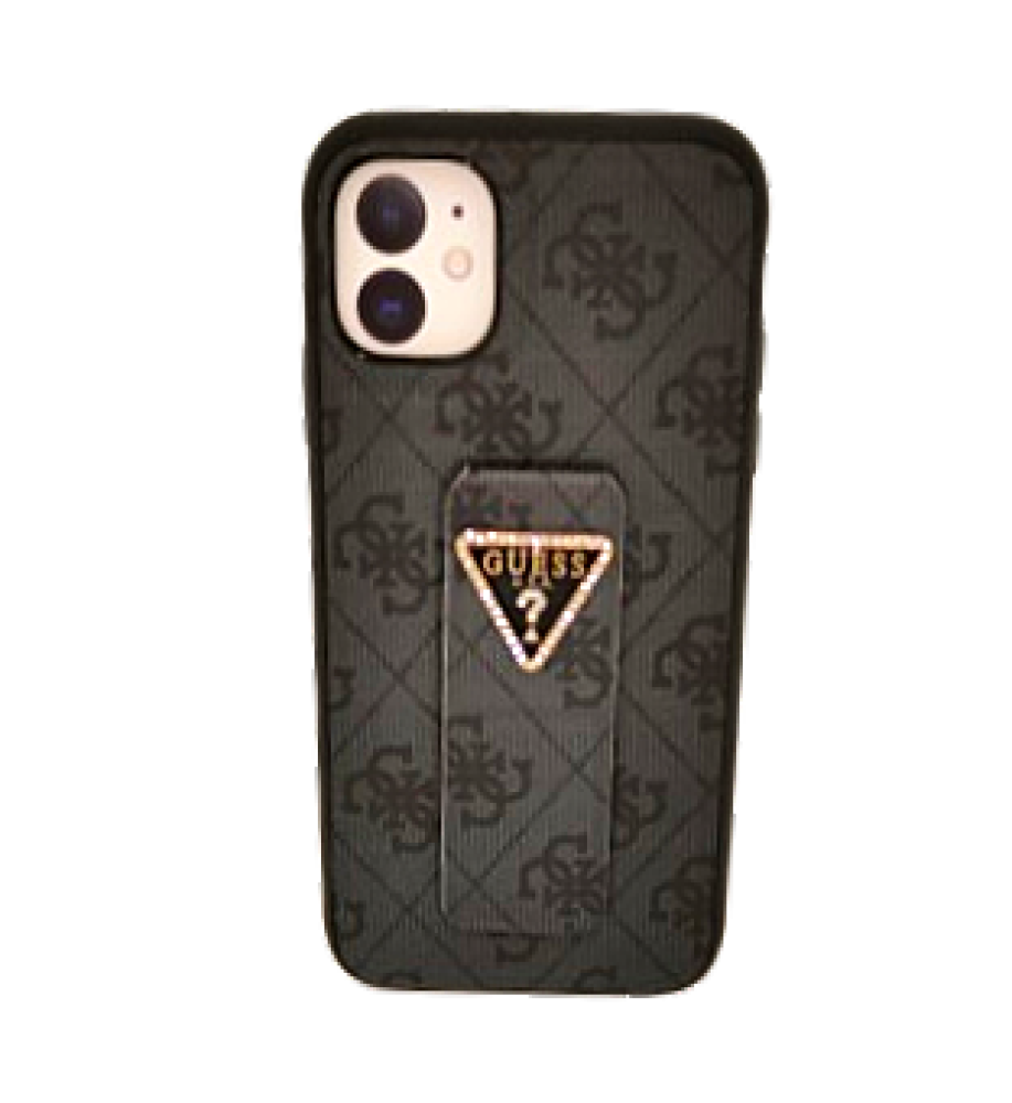 Guess Protective Case with a Luxurious Touch, Elegance and Durability with a Smart Grip, Drop Protection, Stylish Raised Crystal Logo, Easy Installation and Non-Slip Surface for iPhone 11   Guess Protective Case with a Luxurious Touch, Elegance and Durability with a Smart Grip, Drop Protection, Stylish Raised Crystal Logo, Easy Installation and Non-Slip Surface for iPhone 11