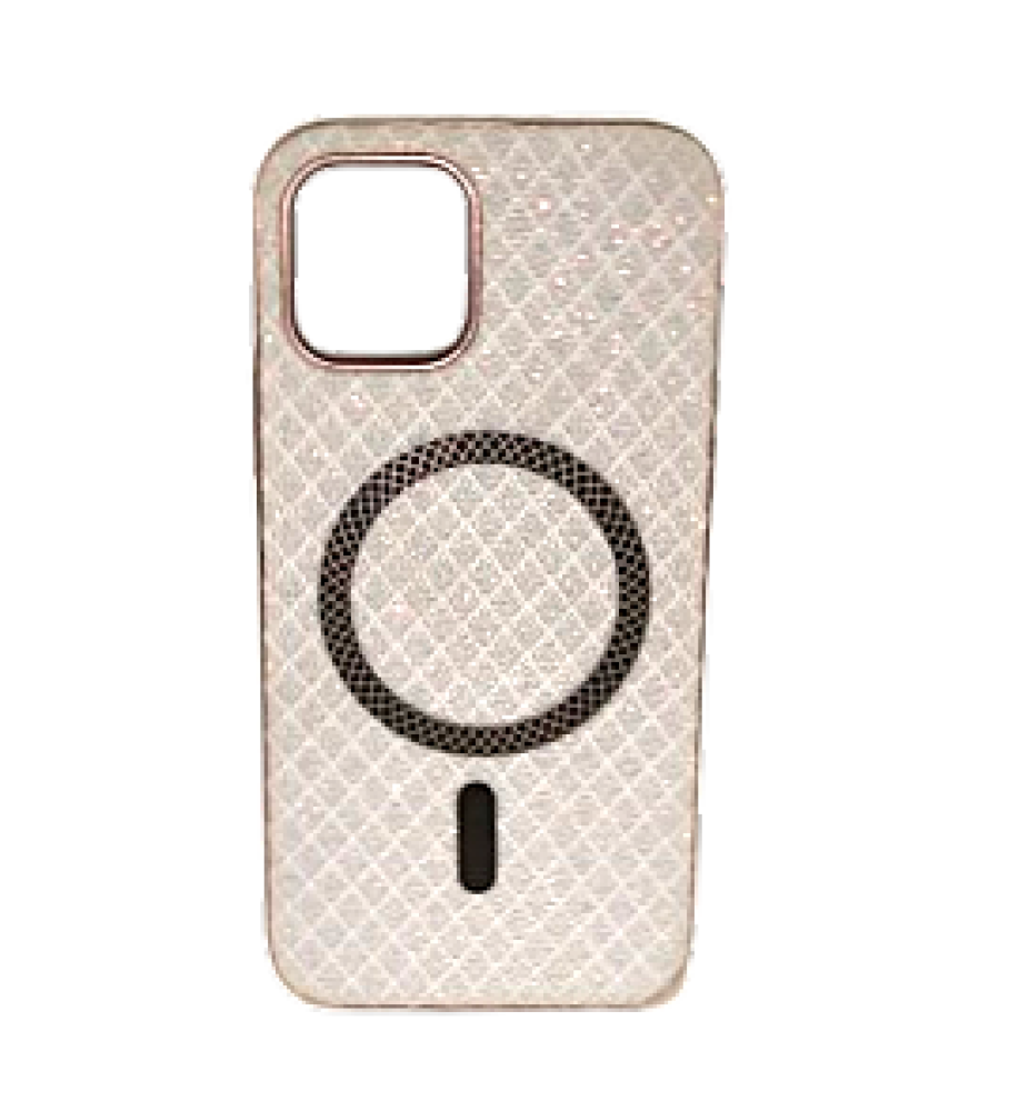 Luxury Strass Case with Metal Frame and Suede Lining - Soiree Shine and Shockproof Protection Compatible with iPhone 12 \ 12 Pro   Luxury Strass Case with Metal Frame and Suede Lining - Soiree Shine and Shockproof Protection Compatible with iPhone 12 \ 12 Pro
