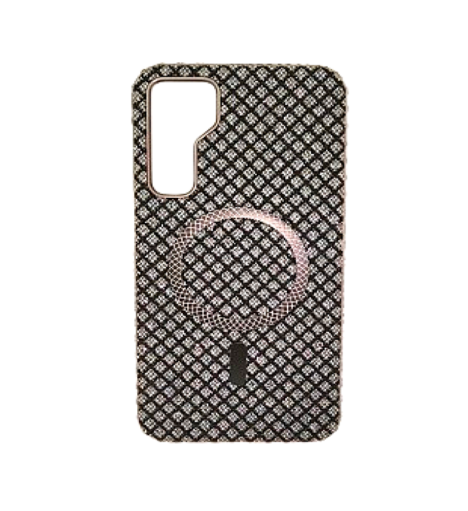 Luxury Strass Case with Metal Frame and Suede Lining - Soiree Shine and Shockproof Protection Compatible with SAMSUNG A16   Luxury Strass Case with Metal Frame and Suede Lining - Soiree Shine and Shockproof Protection Compatible with SAMSUNG A16