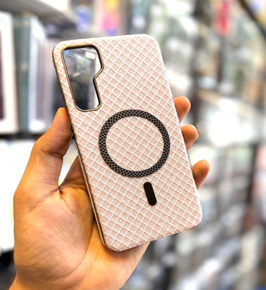 Luxury Strass Case with Metal Frame and Suede Lining - Soiree Shine and Shockproof Protection Compatible with SAMSUNG A55   Luxury Strass Case with Metal Frame and Suede Lining - Soiree Shine and Shockproof Protection Compatible with SAMSUNG A55