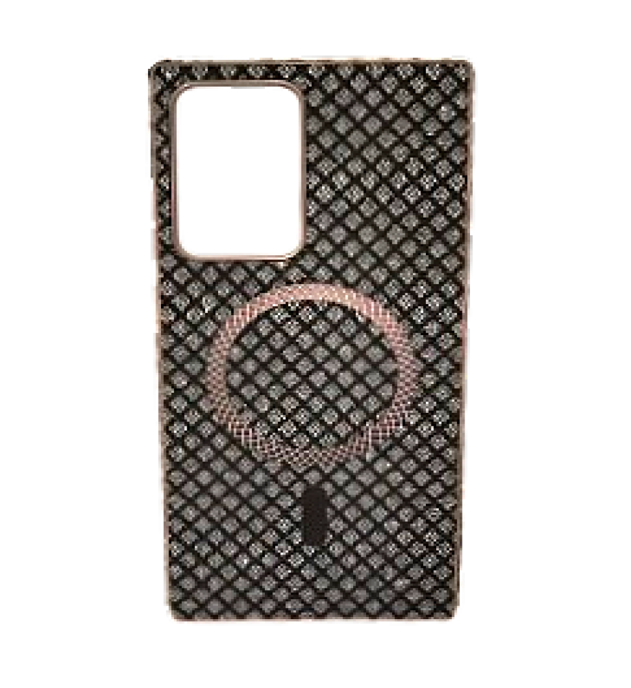 Luxury Strass Case with Metal Frame and Suede Lining - Soiree Shine and Shockproof Protection Compatible with SAMSUNG Note 20 Ultra   Luxury Strass Case with Metal Frame and Suede Lining - Soiree Shine and Shockproof Protection Compatible with SAMSUNG Note 20 Ultra