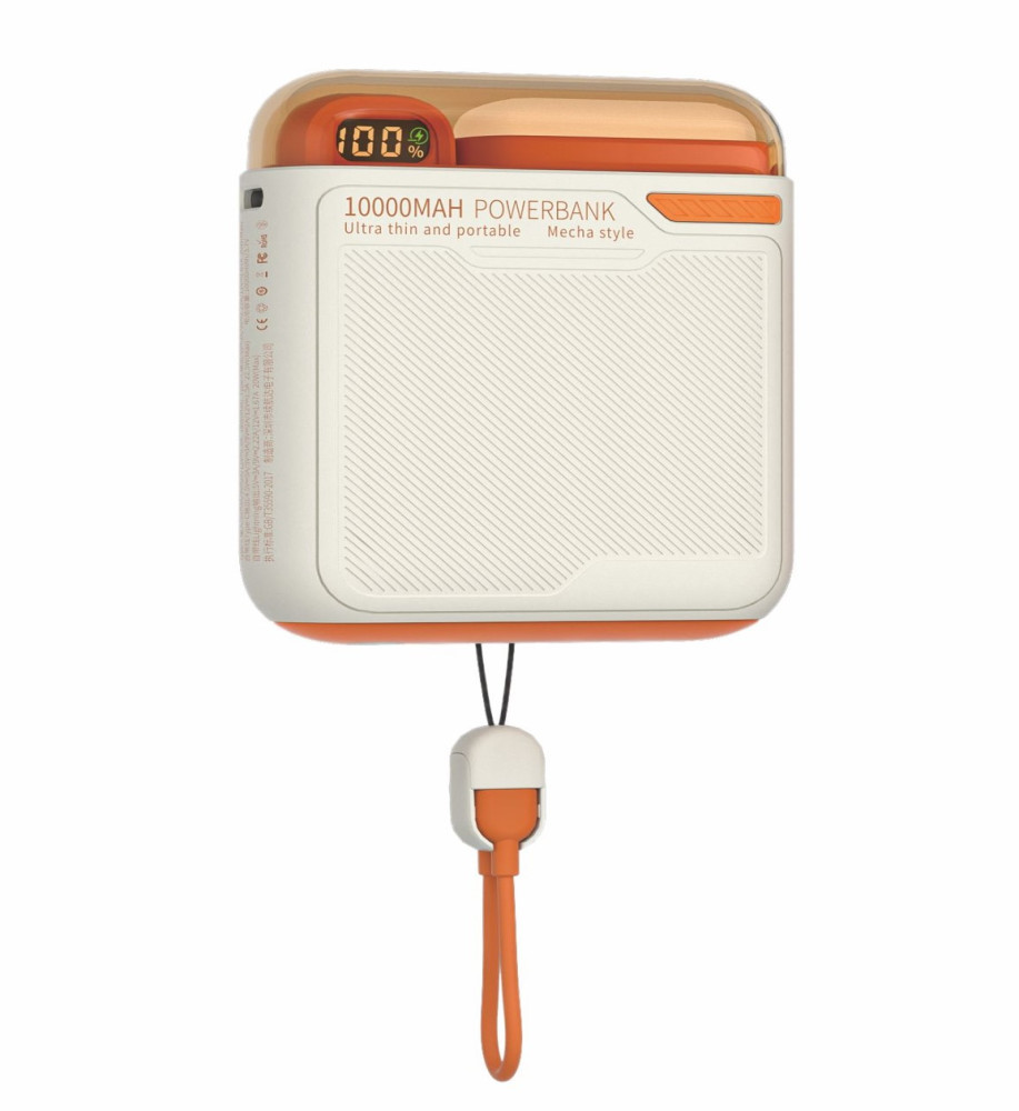  Amaya Power Bank APB-WFD36 with a 10000mAh capacity, 22.5W wired charging, and 15W wireless charging. 