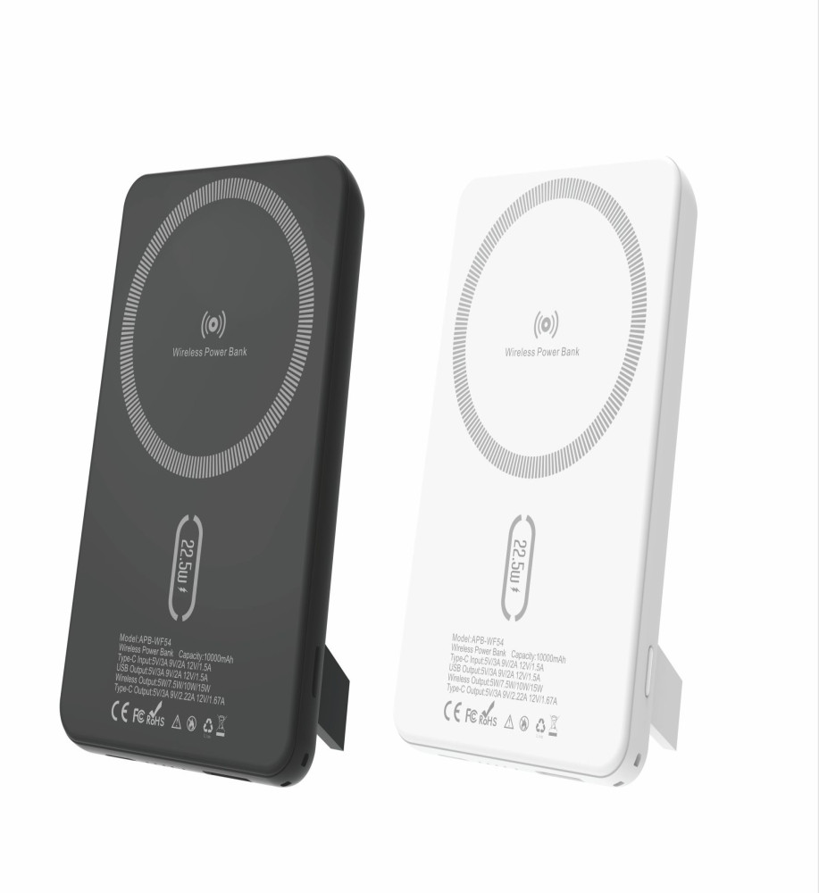  Amaya APB-WFD54 wireless magnetic power bank 10000 mah ultra-thin 22.5W super fast charging with stand 