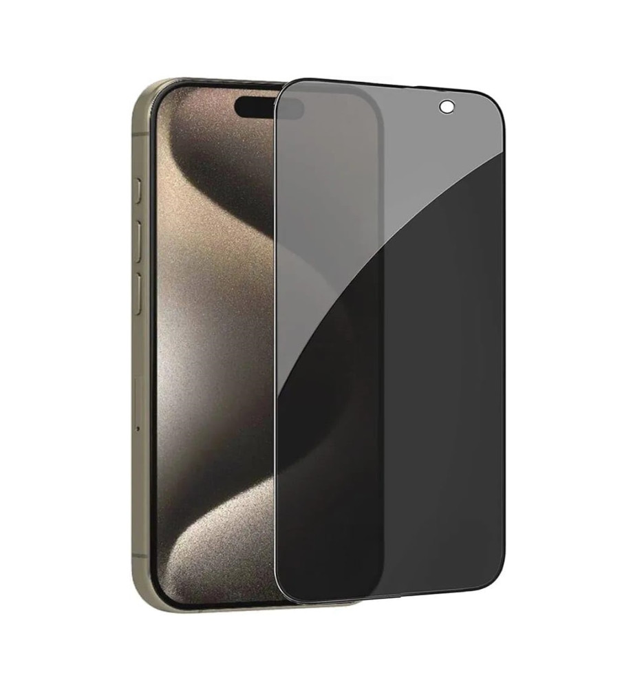  Lito screen protector and privacy screen protector (D+ Pro) for iPhone 15 Pro 