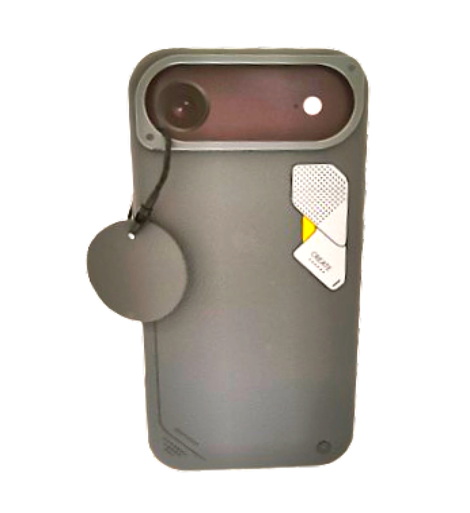  A stylish case from Kadi O, a cover for everyday protection of the back and camera, ultra-lightweight with a non-slip surface – a smooth, fingerprint-resistant texture and raised edges for the iPhone 17 Air 