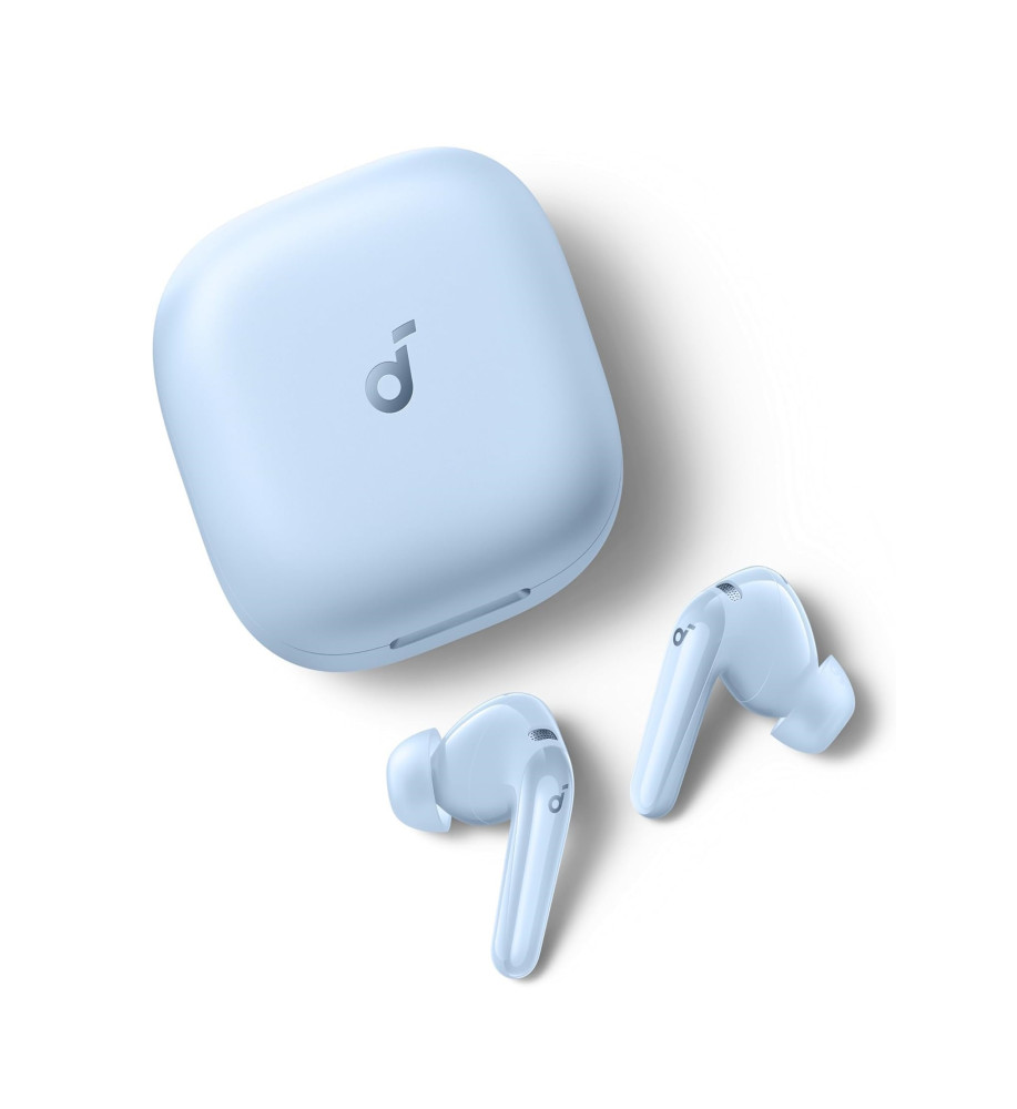  انكر ساوند كور R60i NC سماعات بلوتوث لاسلكية, عزل من الضوضاء  - 6 ميكروفونات لمكالمات أوضح | حتى 50 ساعة تشغيل | مقاومة ماء وغبار IP55 | شحن سريع 