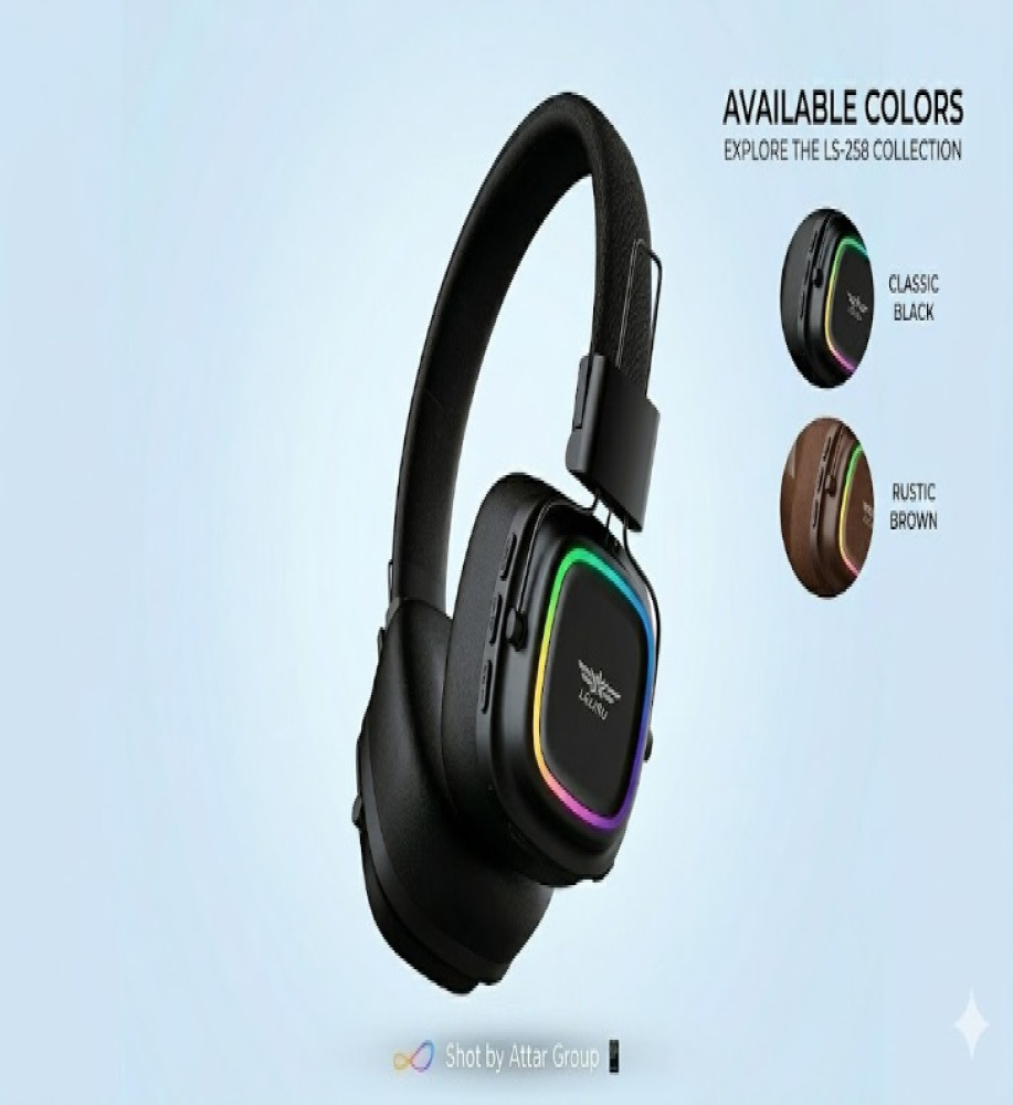  LELISU LS-258 Illuminated Wireless Headphones – Immersive Audio Experience and Unparalleled Style 
