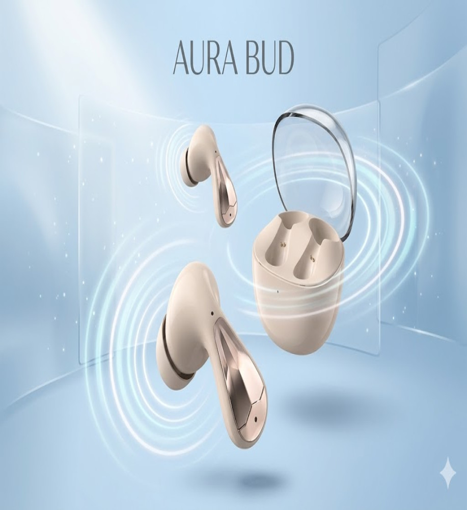  RSILOU R3007 TWS Wireless Earbuds – 7.5 hours of continuous playback, up to 26 hours of use with charging case, 3D stereo sound, touch control, fast charging 