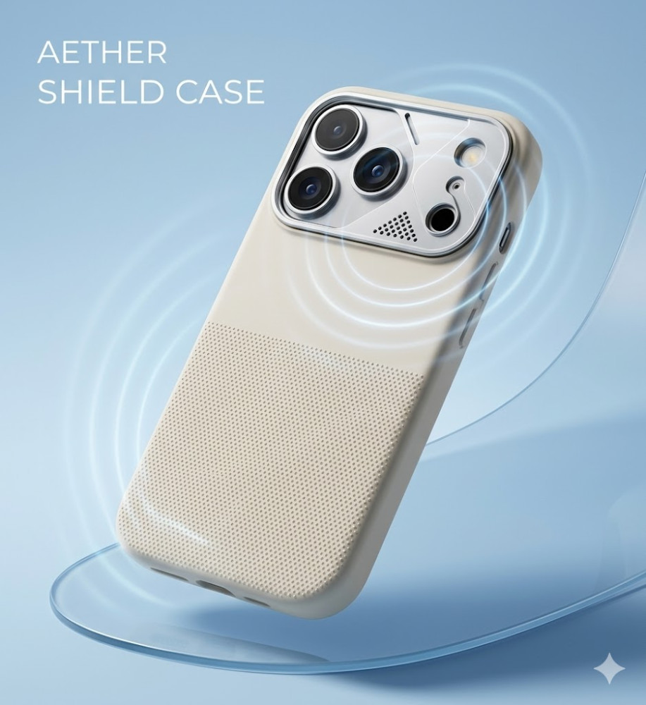  iPhone 17 Pro Max protective case, soft material with metal camera cover and inner lining for complete protection against shocks and scratches 