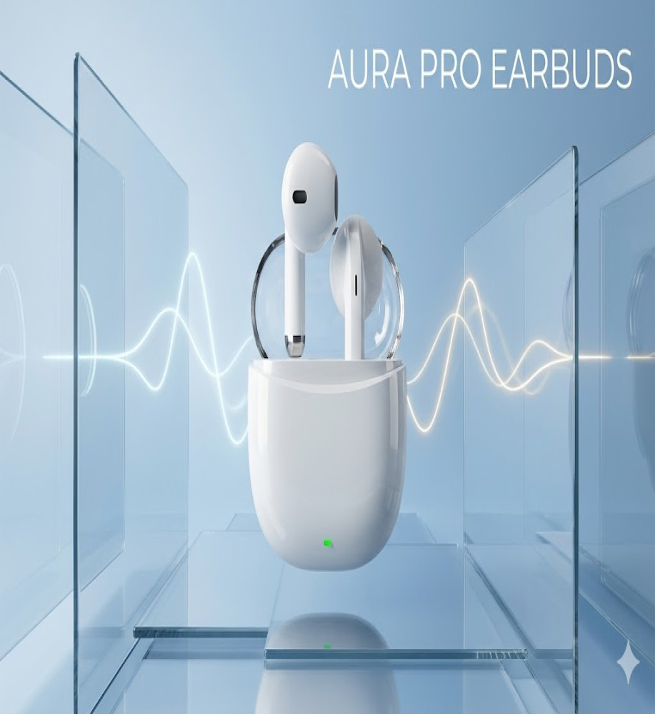  RSILOU R3006 — Wireless TWS Earbuds with 3D Sound, Type-C Charging, Touch Control, Up to 22 Hours of Playtime with Case 