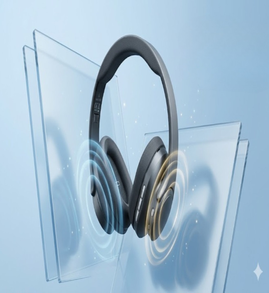  ليتو LE03 — سماعة رأس (هيدفون) Hi-Fi تتحول لسماعة خارجية اسبيكر \ صب ( 2 في 1 ) مع ANC و-ENC لصوت نقي وبطارية تدوم طوال اليوم 