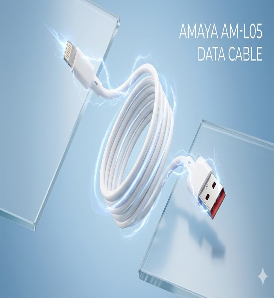  Fast Charging Data Cable from AMAYA AM-L05, 1000mm Length - High Compatibility 