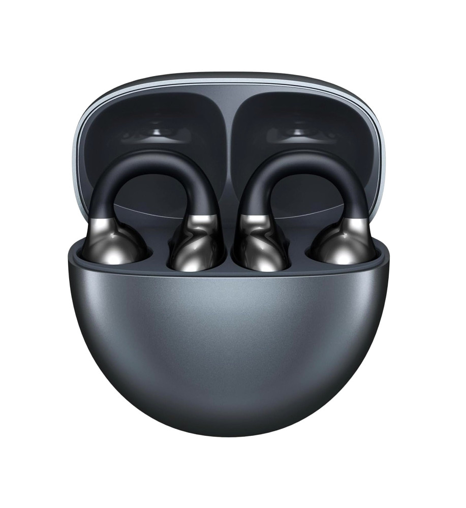  رسيلو R3021 — سماعات Open-Ear مريحة بدون غلق للأذن، شحن Type-C، بطارية حتى 16 ساعة، وتحذير صوتي من علبة الشحن 