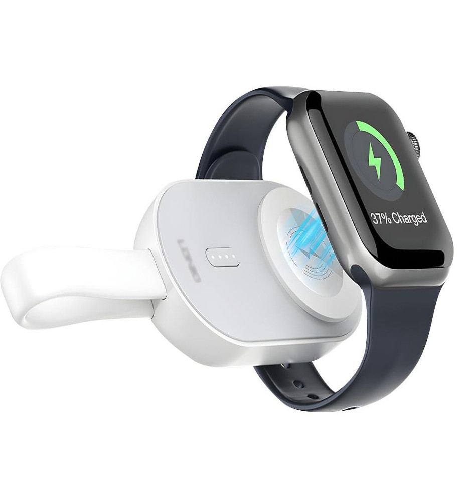  Ladnio AW005 Wireless Smartwatch Charger – 1200mAh Portable Magnetic Charging. 