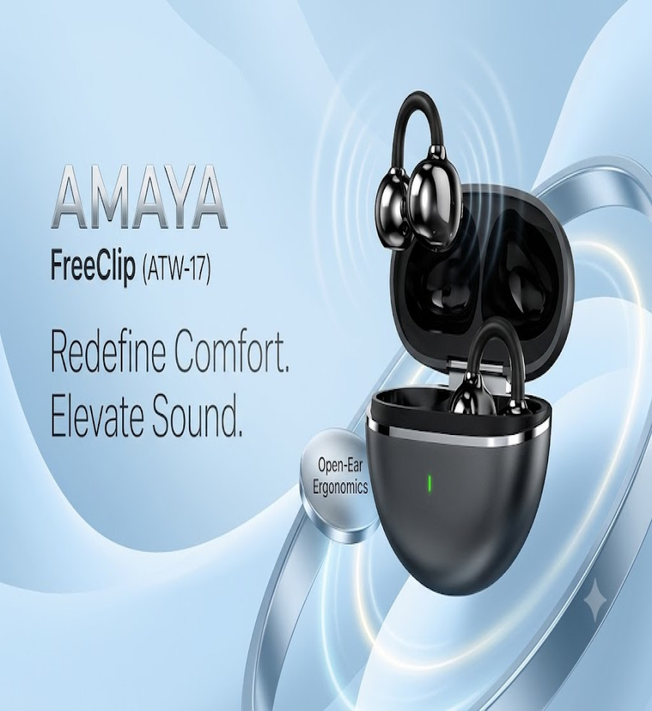  Amaya AMAYA ATW-17 Sports Wireless Earbuds / Sports Wireless Earphones Bluetooth V5.4 - 36 Hour Playtime and 13mm Speaker 