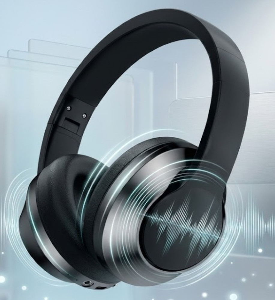  UENJOY UHP 1 Bluetooth V5.4 headphones with high-fidelity sound, up to 40 hours of playtime, clear calls, foldable design, and AUX support. 